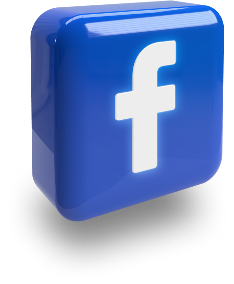Logo Facebook 3D